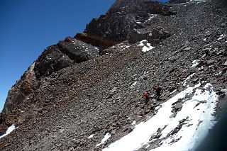 34 Climbing The Steep La Canaleta On The Way To Aconcagua Summit.jpg